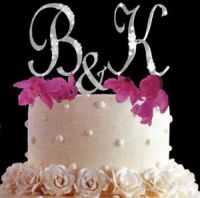 monogram and initials theme wedding accessories