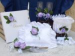 Create your own rosebud wedding accessories and save.