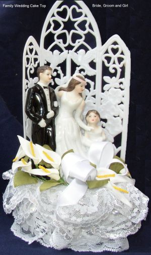 Check out our assortment of cake tops including for theme weddings