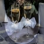 Cathey Concepts personalized toasting flutes