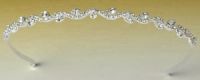 tiaras with rhine stones and pearls